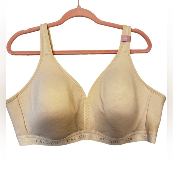 Cacique Cotton Lightly Lined No Wire 46C - Picture 4 of 10